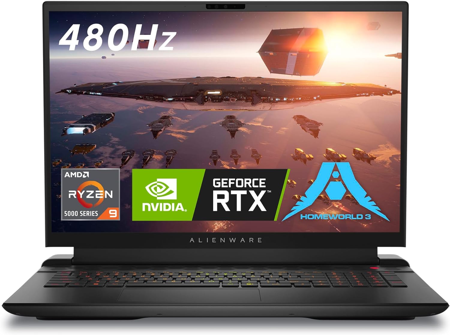Alienware m18 AMD Gaming Laptop - 32GB DDR5 RAM, 1TB SSD, NVIDIA GeForce RTX 4080 GDDR6