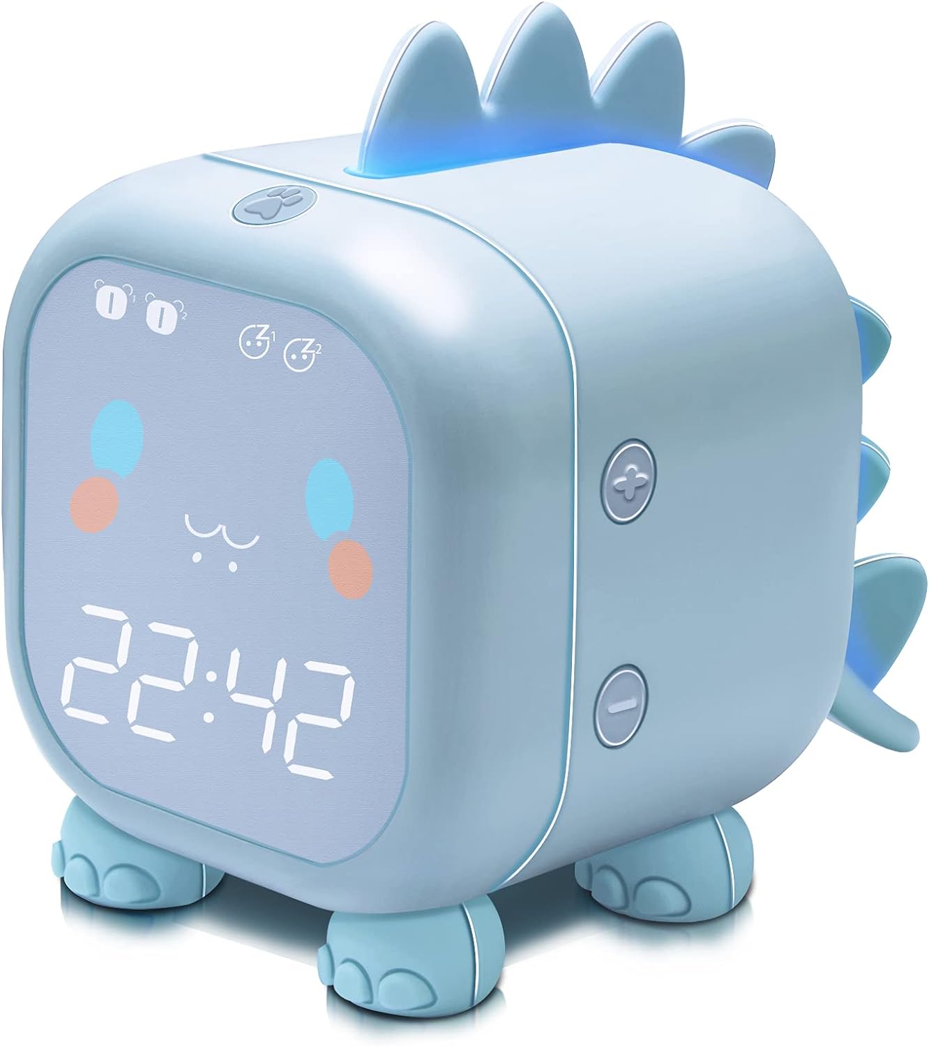 Kids Alarm Clock Dinosaur with night light