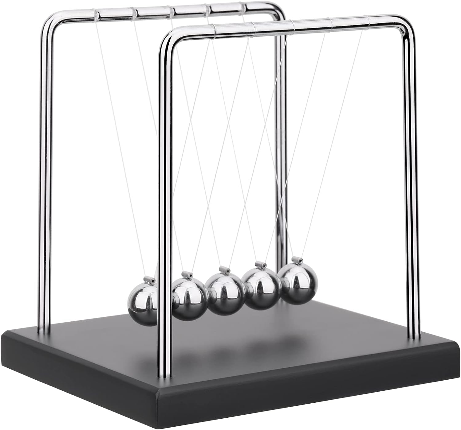Newton's Cradle - Demonstrate Newton's Laws with Swinging Balls Physics