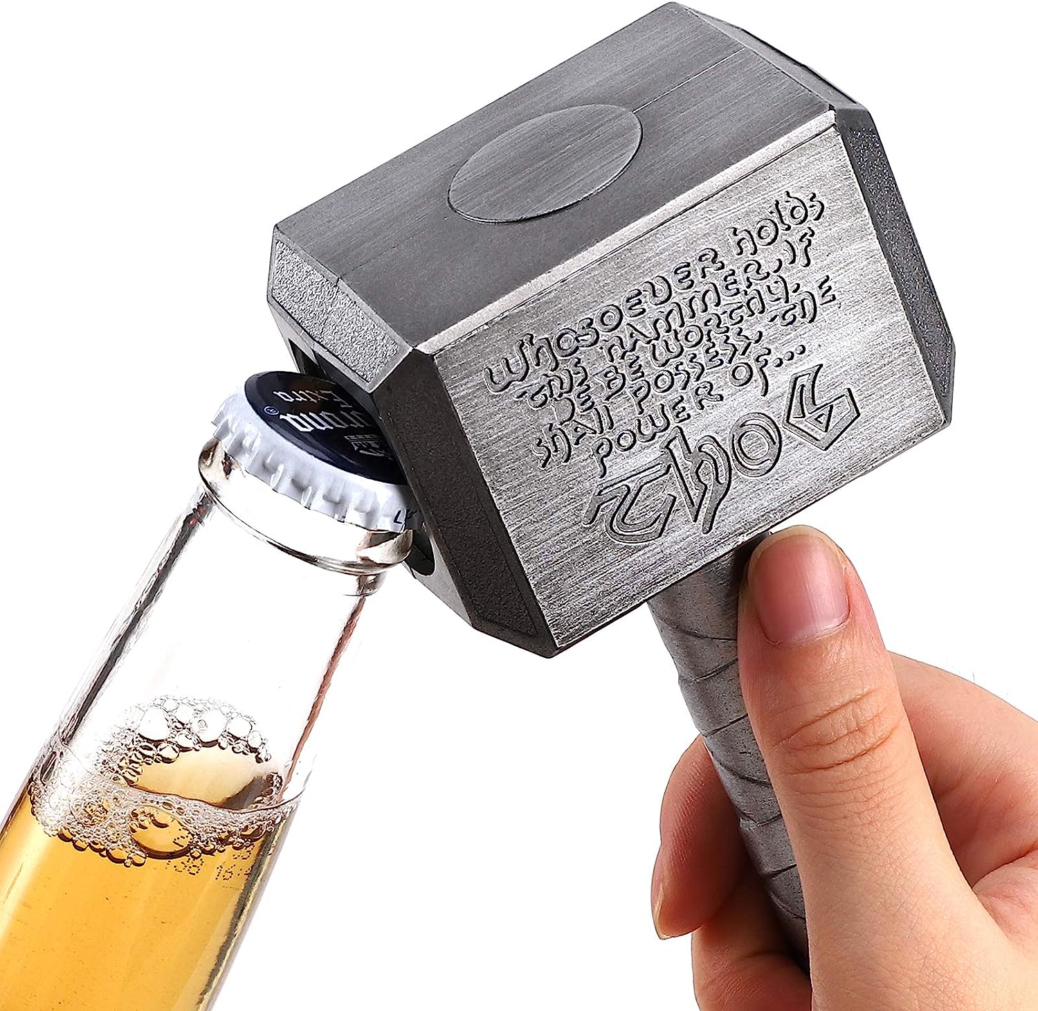 Thor hammer bottle opener
