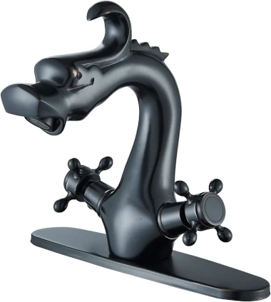 Dragon Shaped Bathroom Sink Faucet