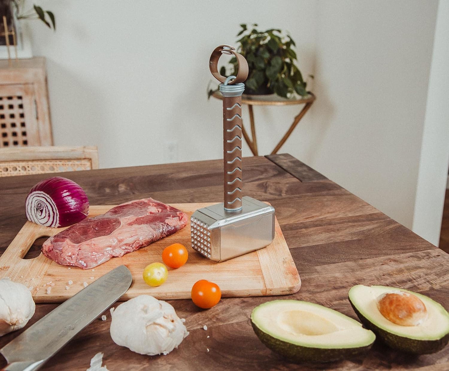 Avengers Mighty Thor Mjolnir Hammer - Stainless Steel Meat Tenderizer