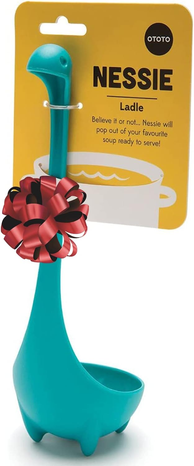 Nessie Ladle Spoon - Cooking Ladle for Soup, Stew, Gravy & Chili