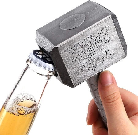 Thor hammer bottle opener